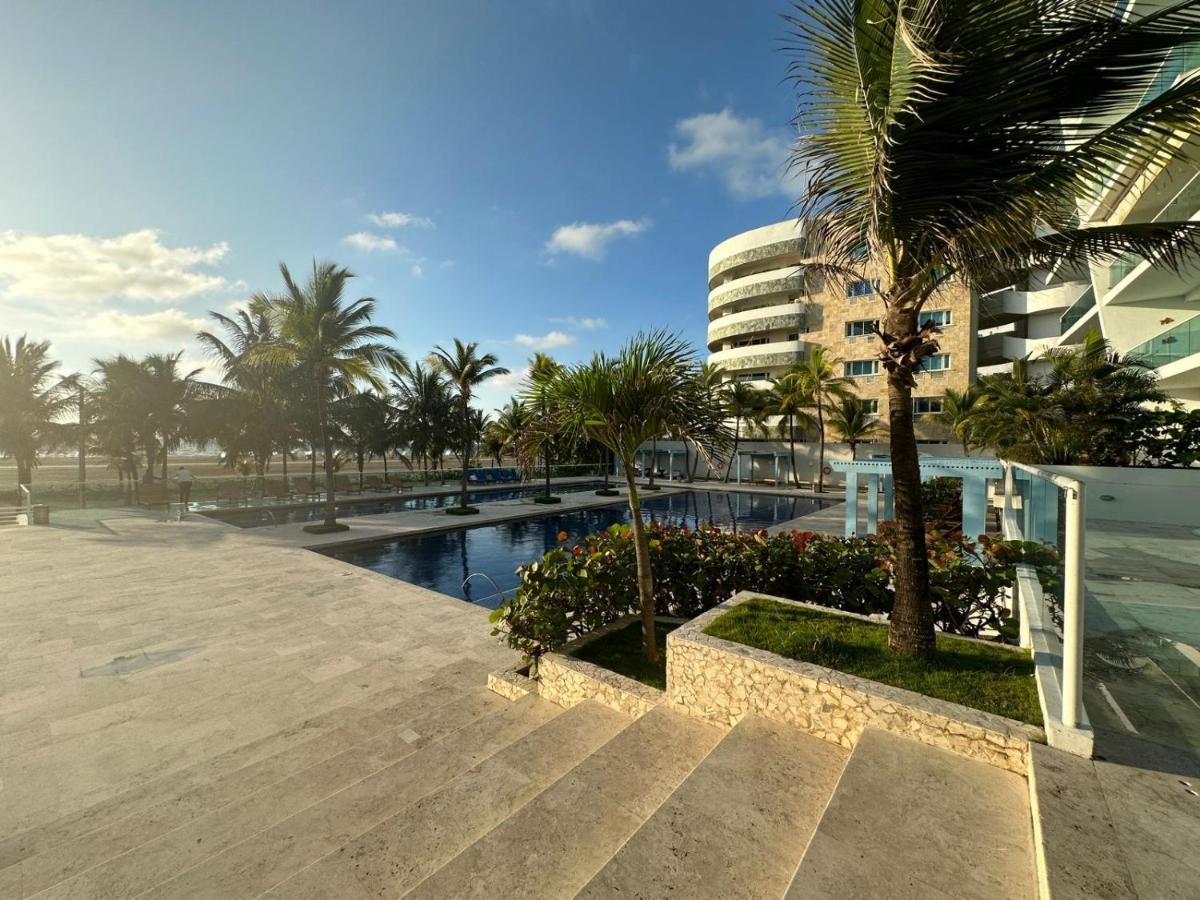 Espectacular Apto En Cartagena Con Salida Directa A La Playa Apartment Bagian luar foto