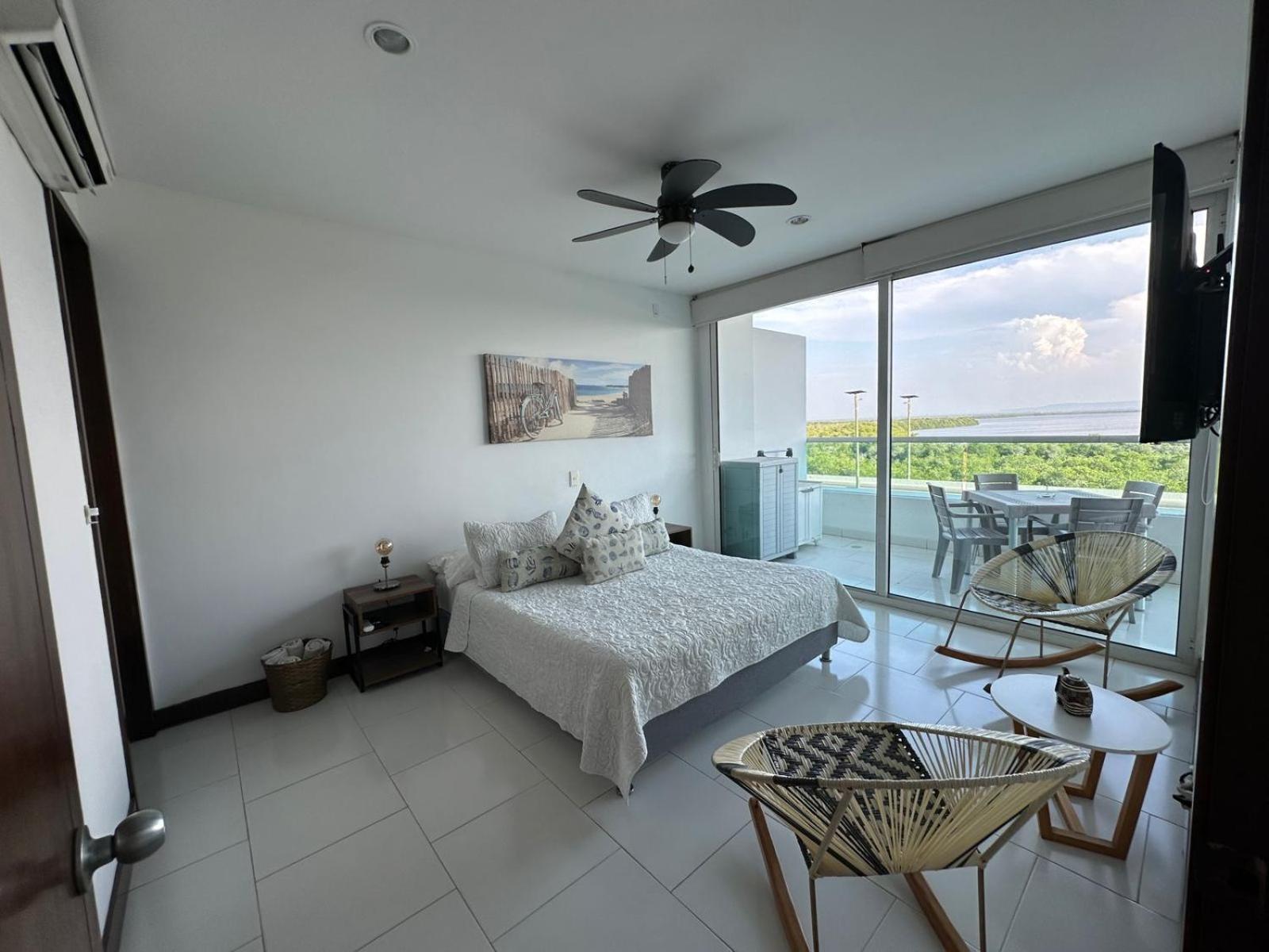 Espectacular Apto En Cartagena Con Salida Directa A La Playa Apartment Bagian luar foto